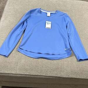 Nike Women's Therma-FIT One Long-Sleeve Training Top - Psych Blue